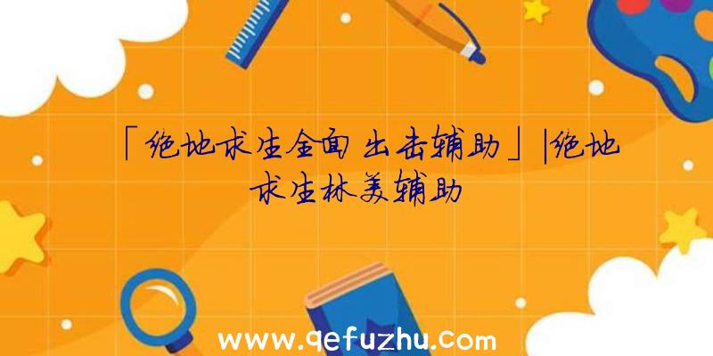 「绝地求生全面出击辅助」|绝地求生林美辅助